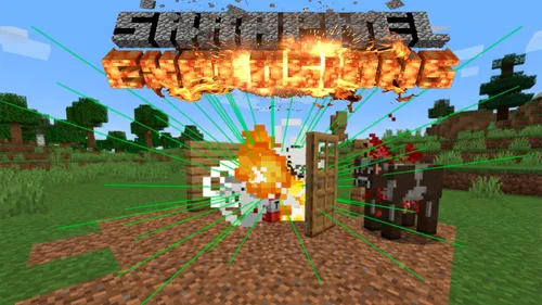 ShrapnelExplosions - Portlash parchalari — Minecraft mod, rasm 1