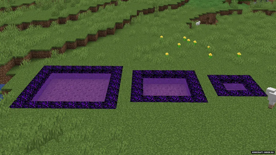 Horizontal Portals — Minecraft mod, rasm 2