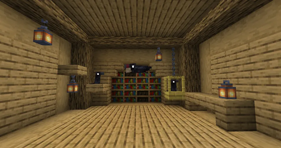 Messenger Crow — Minecraft mod, rasm 2