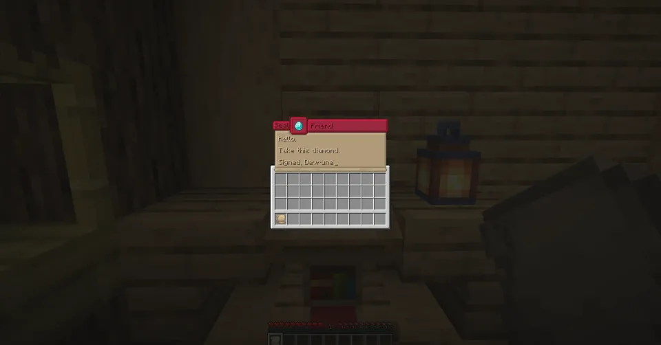 Messenger Crow — Minecraft mod, rasm 3