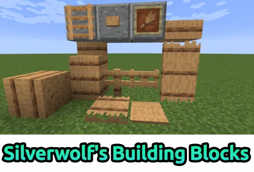 Silverwolf's Building Blocks — Minecraft mod, rasm 1