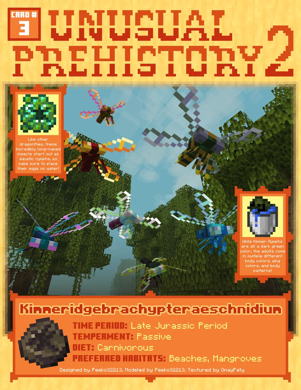 Unusual Prehistory 2 — Minecraft mod, rasm 3
