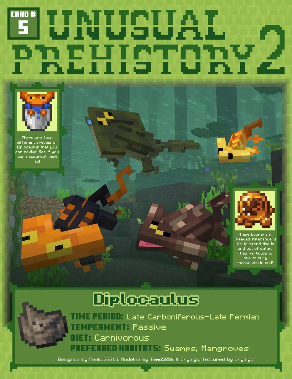 Unusual Prehistory 2 — Minecraft mod, rasm 5