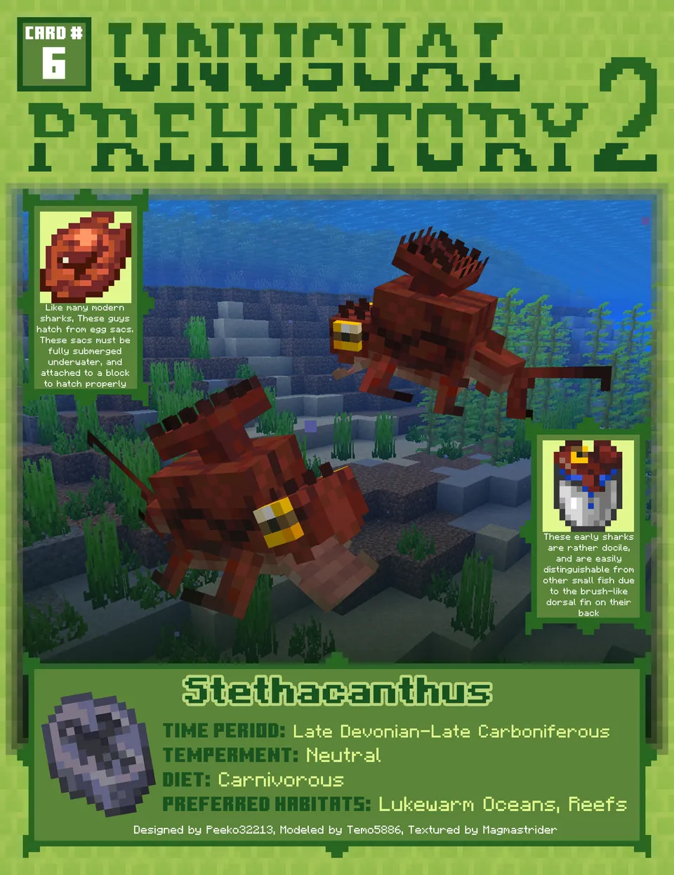 Unusual Prehistory 2 — Minecraft mod, rasm 6