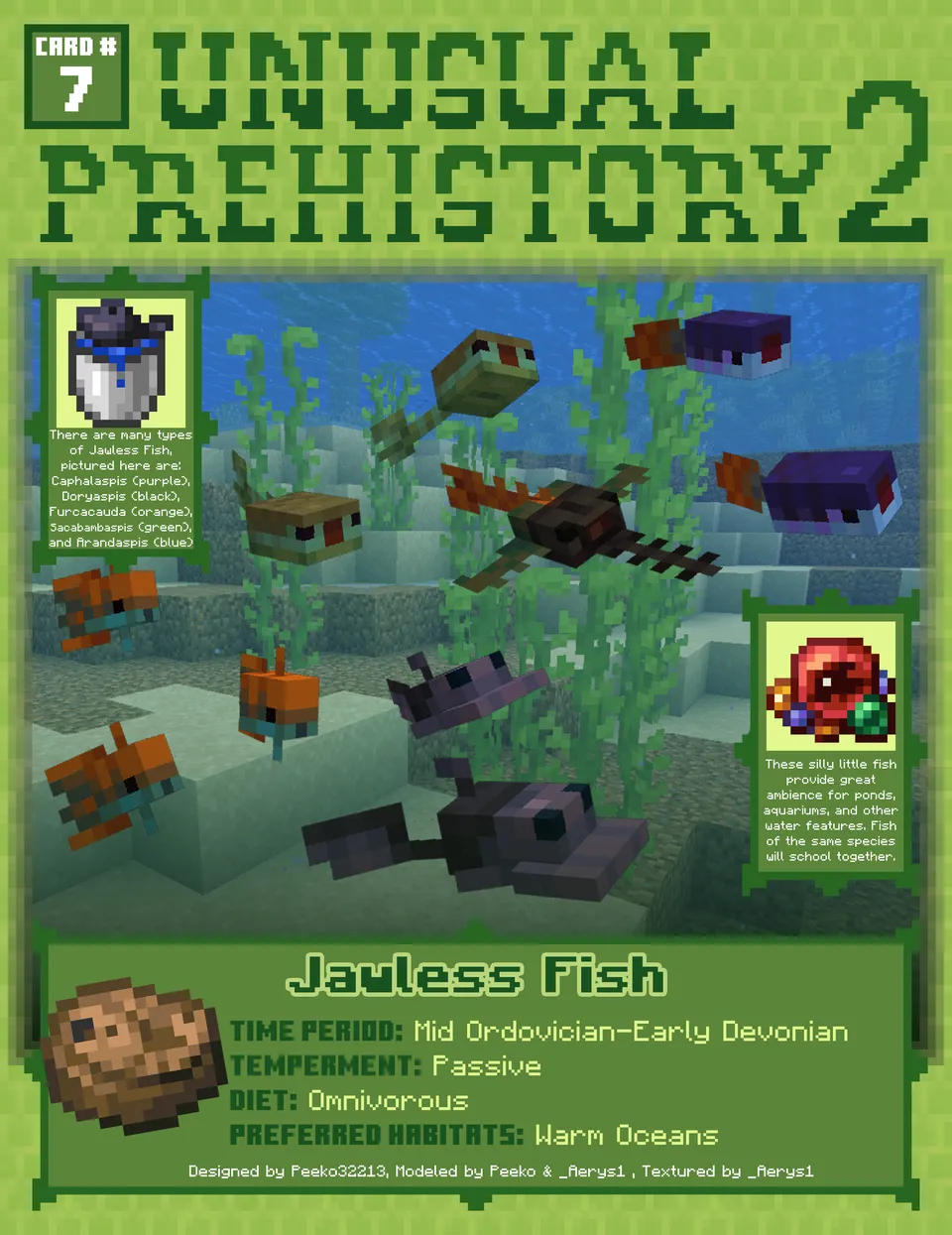 Unusual Prehistory 2 — Minecraft mod, rasm 7