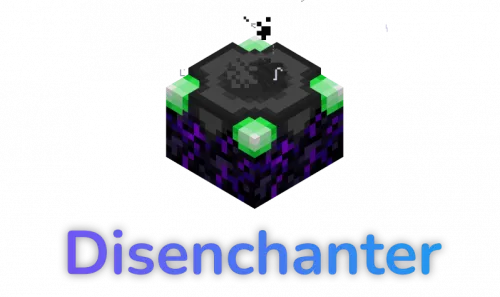 Disenchanter — Minecraft mod, rasm 1