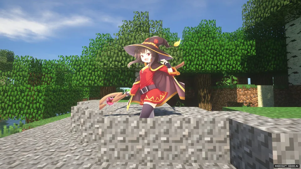 Anime stickers — Minecraft mod, rasm 2