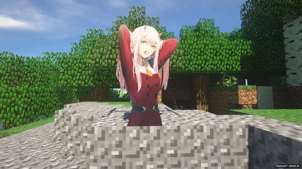 Anime stickers — Minecraft mod, rasm 3