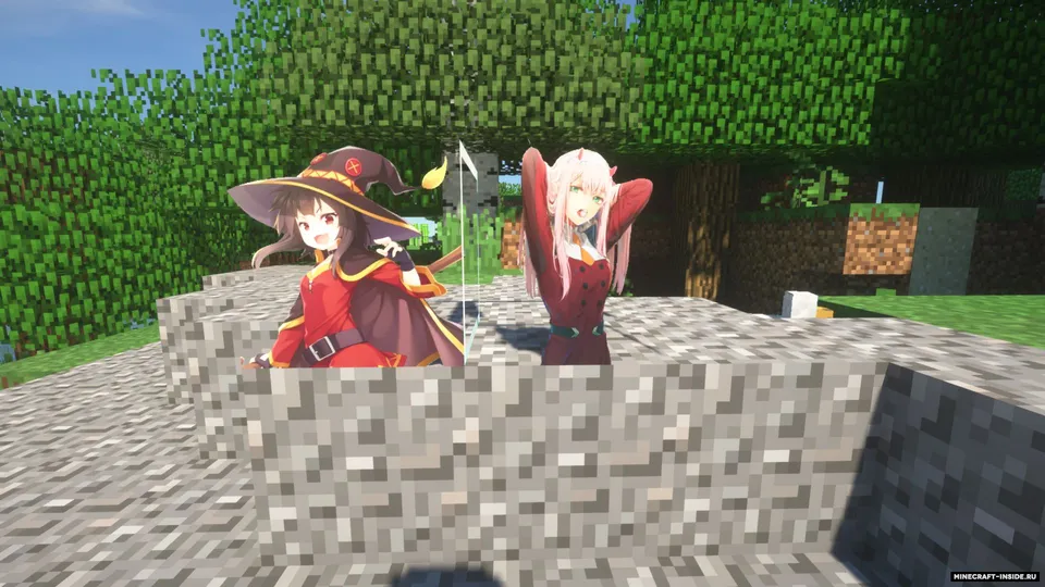 Anime stickers — Minecraft mod, rasm 4