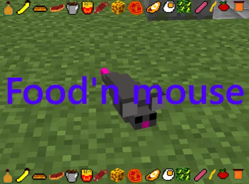 Food'n mouse — Minecraft mod, rasm 1