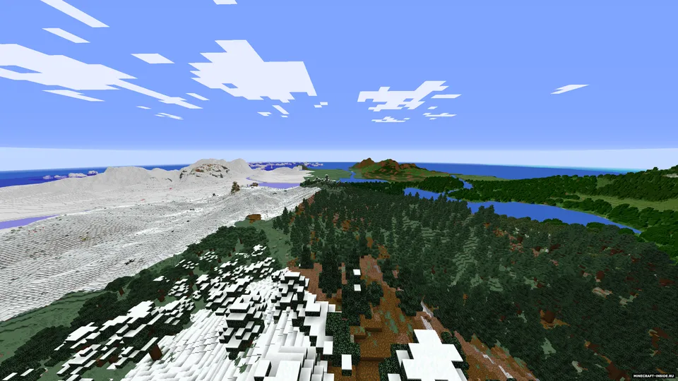 Distant Horizons: A Level of Detail mod — Minecraft mod, rasm 4