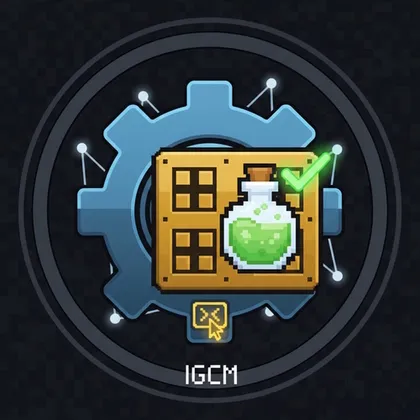 InGameCraftManager — Minecraft mod, rasm 1