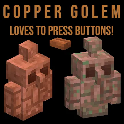 Copper Golem for Fabric — Minecraft mod, rasm 1