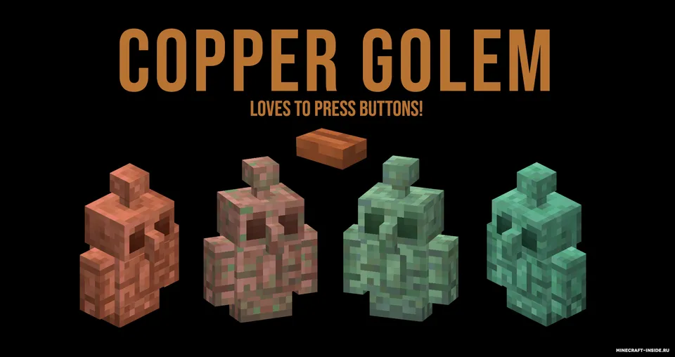 Copper Golem for Fabric — Minecraft mod, rasm 2