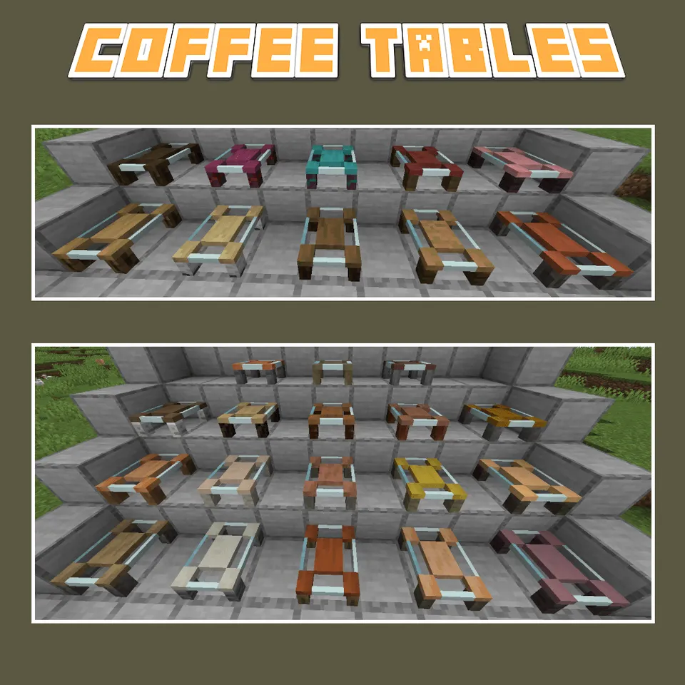 Aesthetic Tables — Minecraft mod, rasm 3