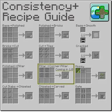Consistency+ — Minecraft mod, rasm 6