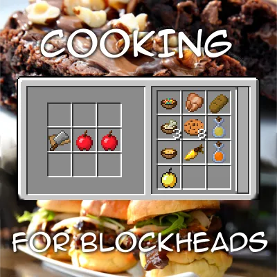 Cooking for Blockheads — Minecraft mod, rasm 1