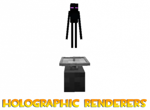 Holographic Renderers — Minecraft mod, rasm 1