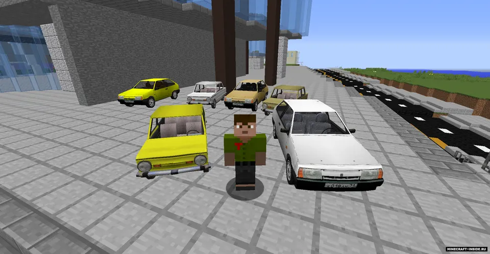 City Cars - Shahar mashinalari — Minecraft mod, rasm 3