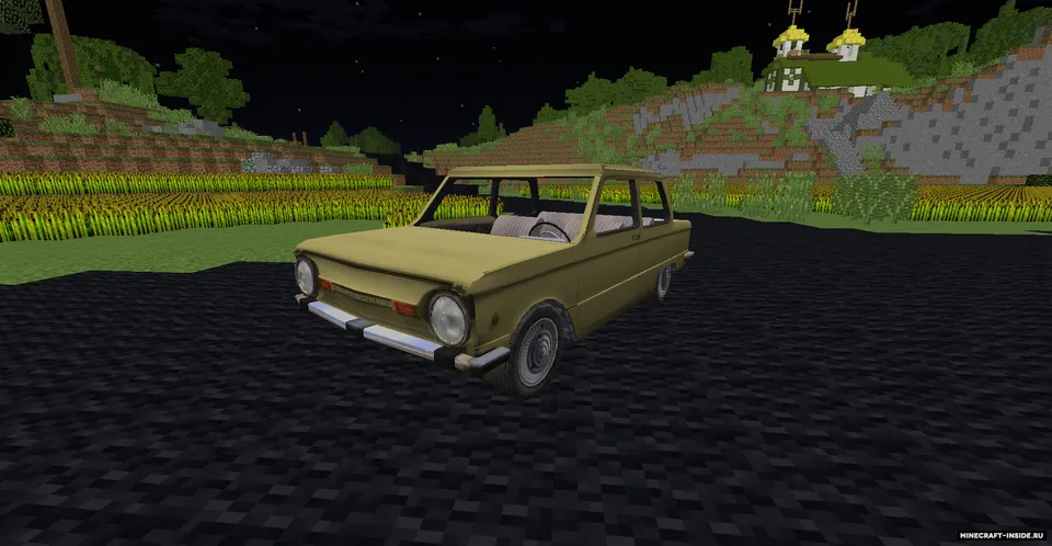 Realistik teksturali ZAZ 968 — Minecraft mod, rasm 2
