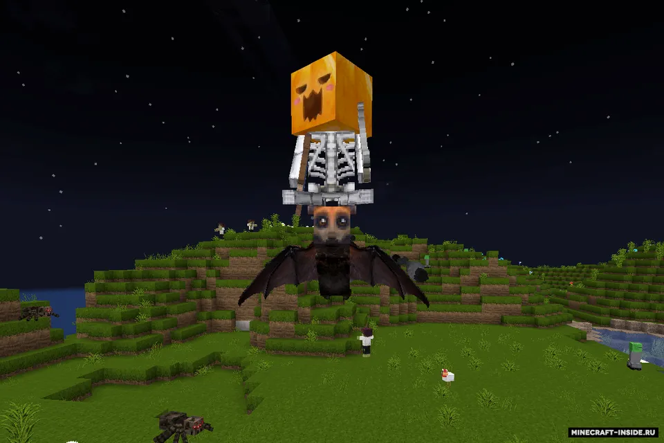 Spooky Scary Bat Jockeys — Minecraft mod, rasm 3