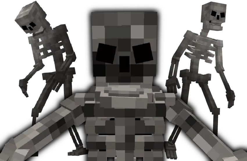 SCP-2863, Starving Skeletons — Minecraft mod, rasm 2