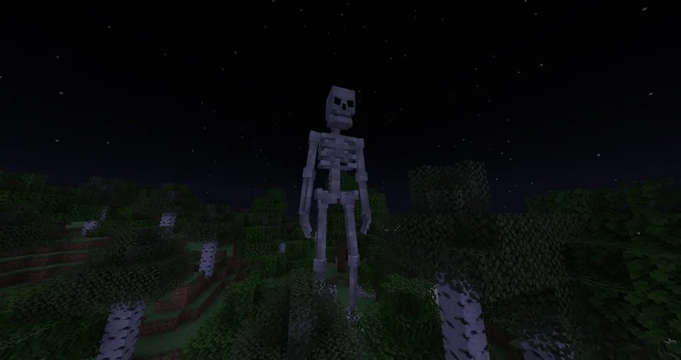 SCP-2863, Starving Skeletons — Minecraft mod, rasm 3