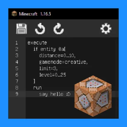 Better Command Block Editor — Minecraft mod, rasm 1