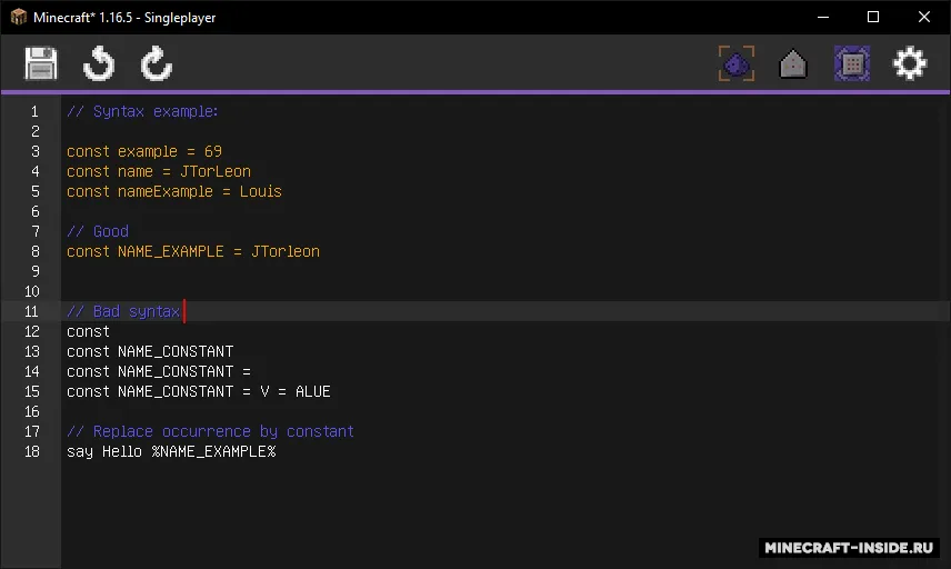 Better Command Block Editor — Minecraft mod, rasm 3