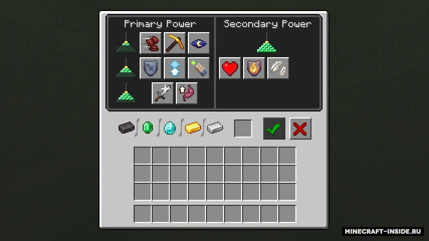 Beacon Overhaul — Minecraft mod, rasm 4