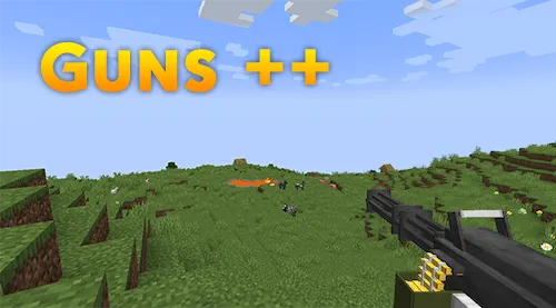 Guns ++ — Minecraft mod, rasm 1