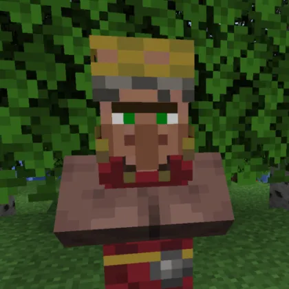 The King of the Villagers — Minecraft mod, rasm 1