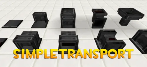 SimpleTransport — Minecraft mod, rasm 1