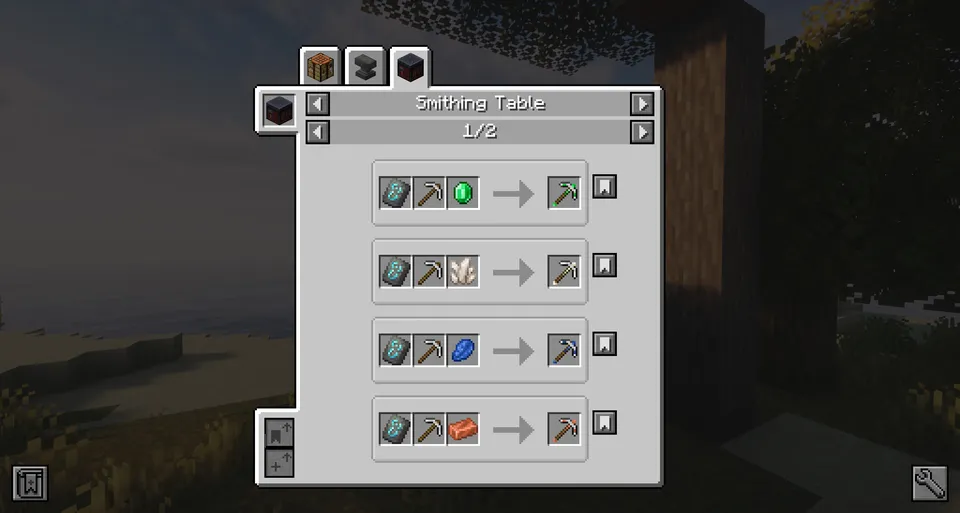 Better Pickaxe Trims — Minecraft mod, rasm 8