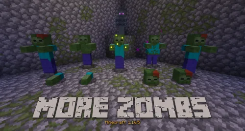 More Zombs — Minecraft mod, rasm 1