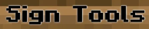 Sign Tools — Minecraft mod, rasm 1