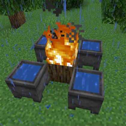 Rain Be Gone Ritual — Minecraft mod, rasm 1