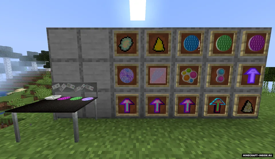 Pop`it mod — Minecraft mod, rasm 2