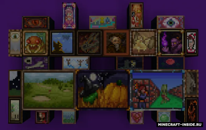Terraria Paintings — Minecraft mod, rasm 2
