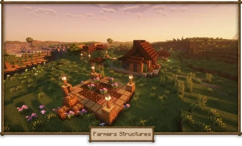 Farmers Structures — Minecraft mod, rasm 1