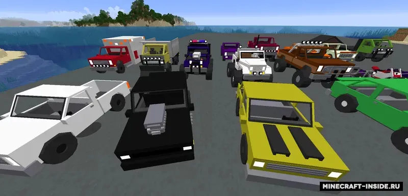 Chronokillers car and trucks — Minecraft mod, rasm 2