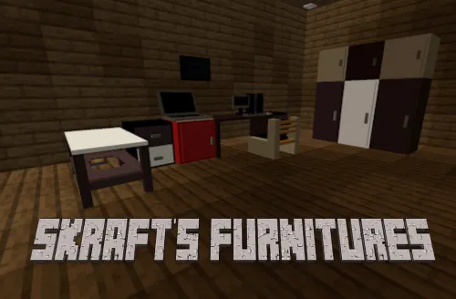 Skraft's Furniture — Minecraft mod, rasm 1