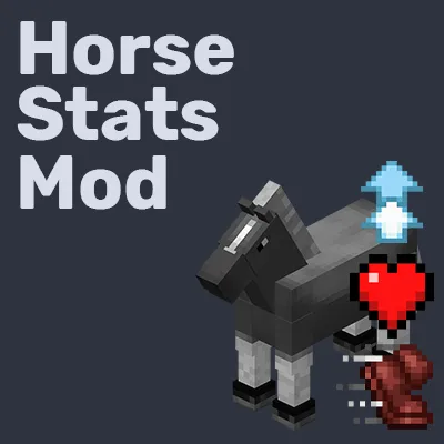 Horse Statistics — Minecraft mod, rasm 1