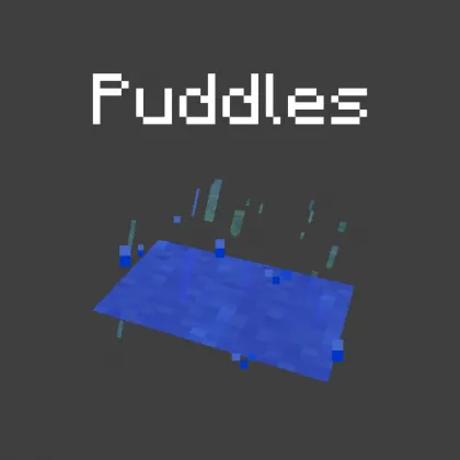Puddles — Minecraft mod, rasm 1