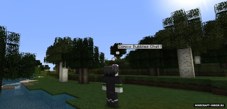 Comics Bubbles Chat — Minecraft mod, rasm 2