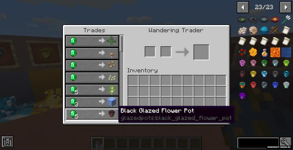 GlazedPots — Minecraft mod, rasm 2