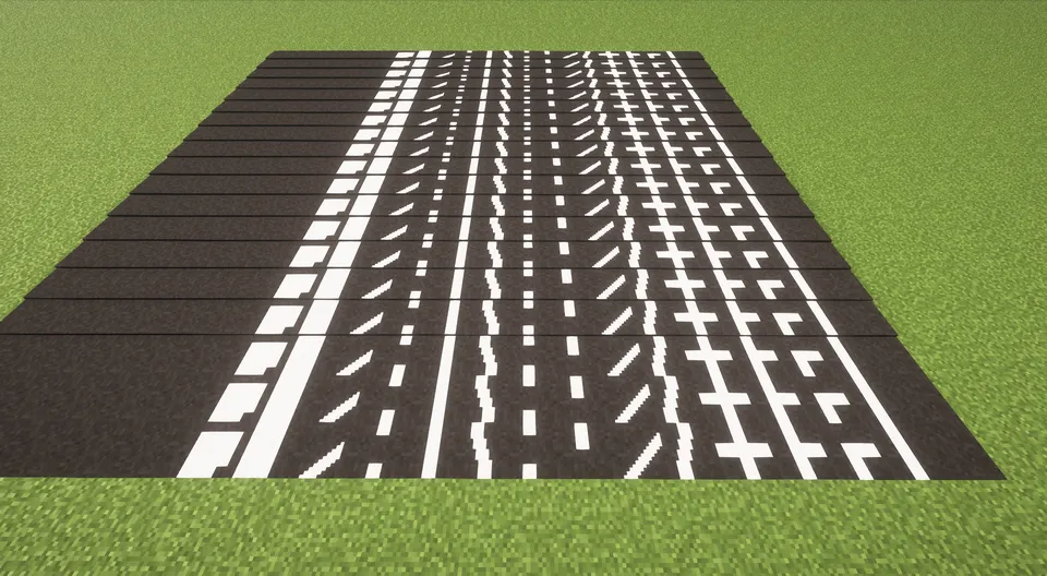 Saro´s Road Blocks — Minecraft mod, rasm 2