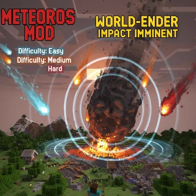 Apocalyptic Meteors — Minecraft mod, rasm 1