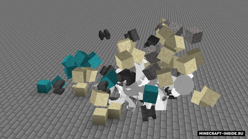 Falling Blocks Anim — Minecraft mod, rasm 2