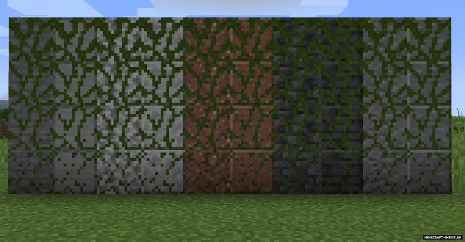 Overgrown Blocks — Minecraft mod, rasm 3
